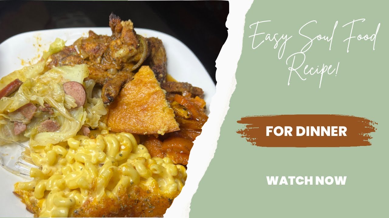 quick-soul-food-dinner-baked-chicken-mac-cheese-candied-yams-corn