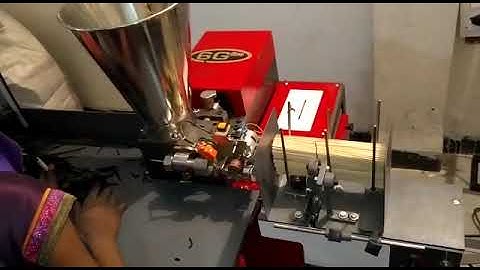 High Speed Fully Automatic Agarbatti Making Machine | Incense Stick Making MACHINE