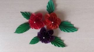 Подарок маме. 🌸 Красивые цветы из бумаги. Origami Easy Paper Flower. Подарок маме. 🌸 Красивые цветы из бумаги. Origami Easy Paper Flower.