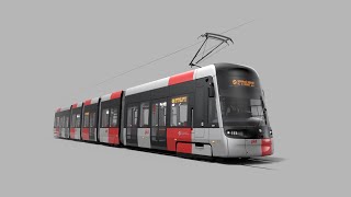 Nová tramvaj ŠKODA FORCITY PLUS PRAHA 52T