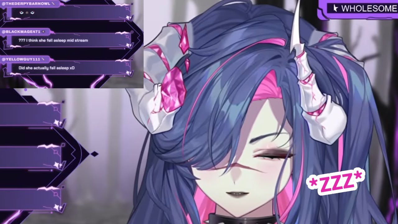 Ava Falls Asleep on Stream