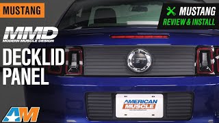 2013-2014 Mustang MMD Decklid Panel Review & Install