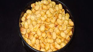 bakery style spicy peanut recipe | spicy masala peanut recipe in Telugu