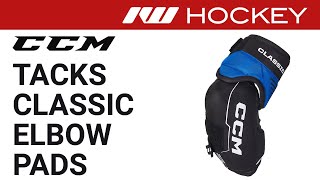 CCM Tacks Classic Elbow Pad Review