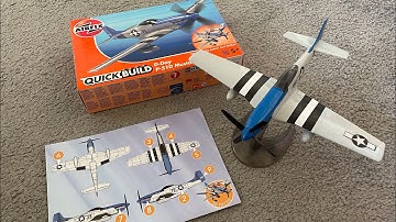 AirFix QuickBuild D-Day P51D Mustang