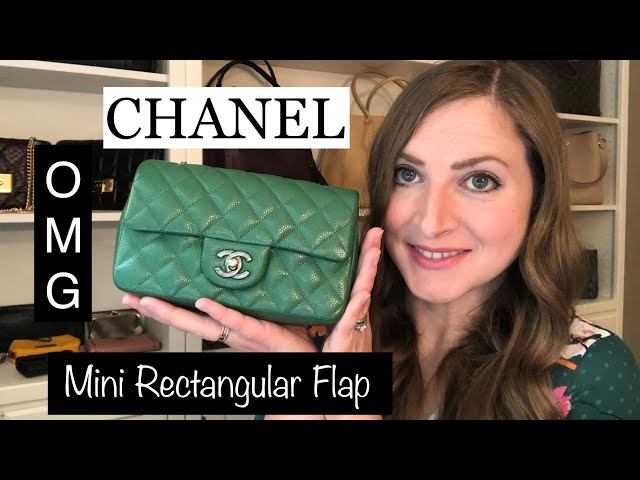 CHANEL CARAMEL MINI RECTANGULAR FLAP // Review + Mod Shots 