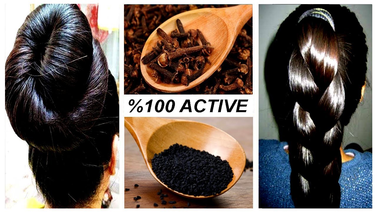 MIX BLACK SEED & CLOVE AND YOUR HAIR & BALDNESS WILL GROW 3 TIMES  UNSTOPPABLE FASTER, hair care tips - YouTube