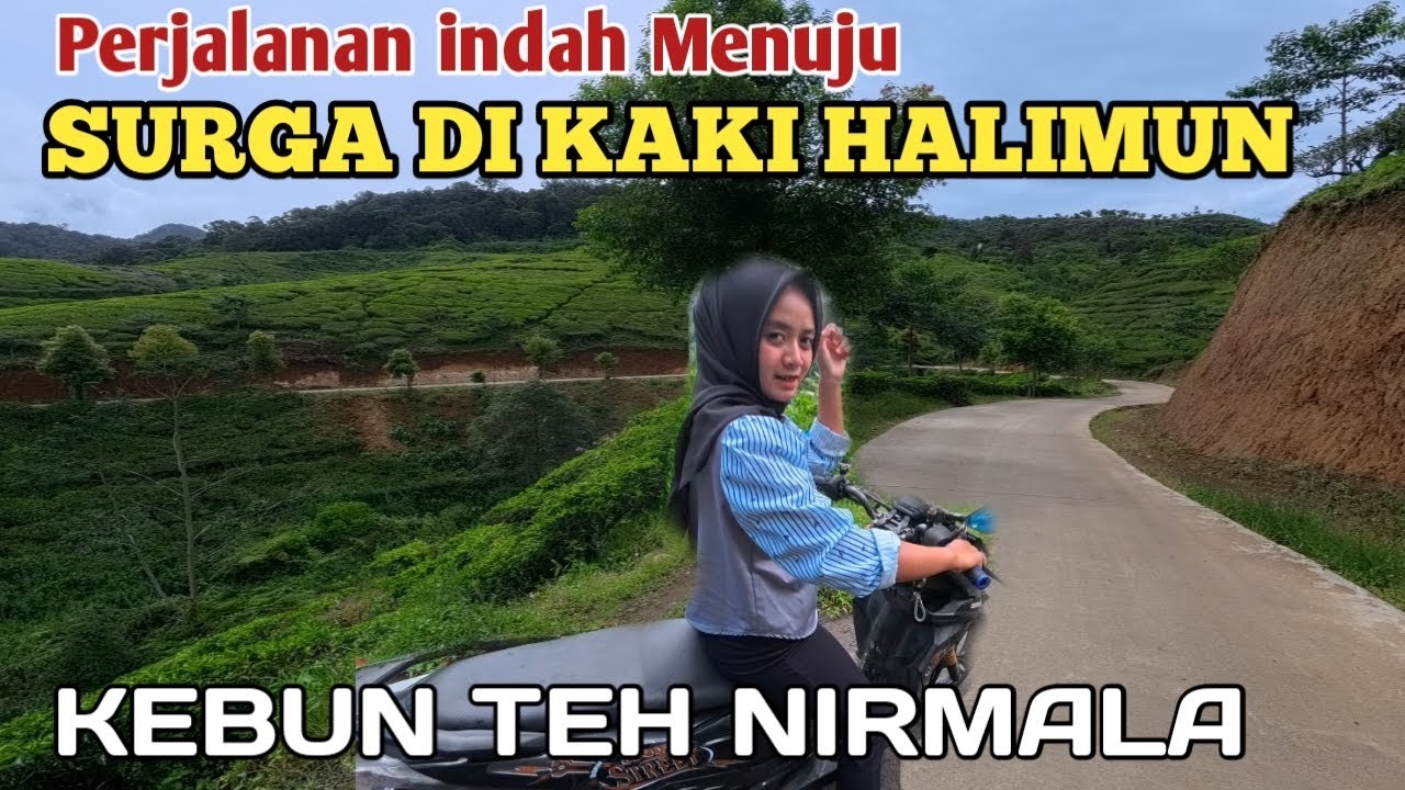 Perjalanan indah Menuju KEBUN TEH NIRMALA desa Malasari surga Diujung Bogor Barat