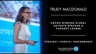 Trudy Macdonald Award-Winning Global Keynote Speaker Thought Leader