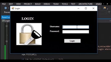 C# Tutorial - Create Login Form With User Authentication in C# using SQL Server