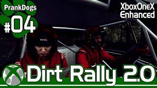 #04【Dirt Rally 2.0 on Xbox One】”夜釣り”相当の放送事故？【大型犬の実況】【パッドで頑張る】