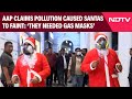 AAP Claims Delhi Pollution Caused Santa To Faint: ‘Even Santa Couldn’t Breathe’