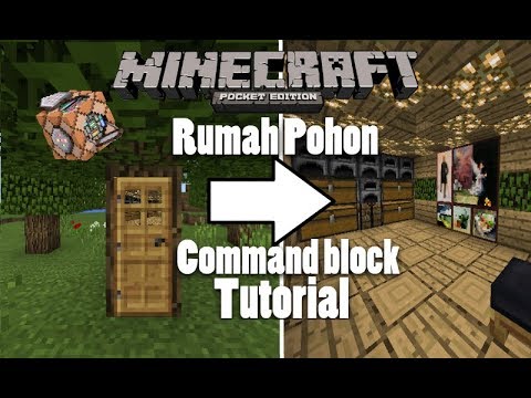  Cara Membuat Rumah Pohon Tersembunyi Command Block 