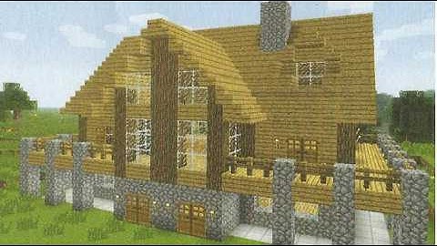 Making the Wooden House From the Minecraft Construction Handbook in Minetest PART 1