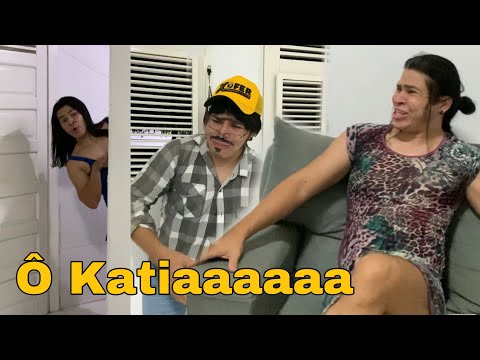 Katia aprontando mais uma das suas
