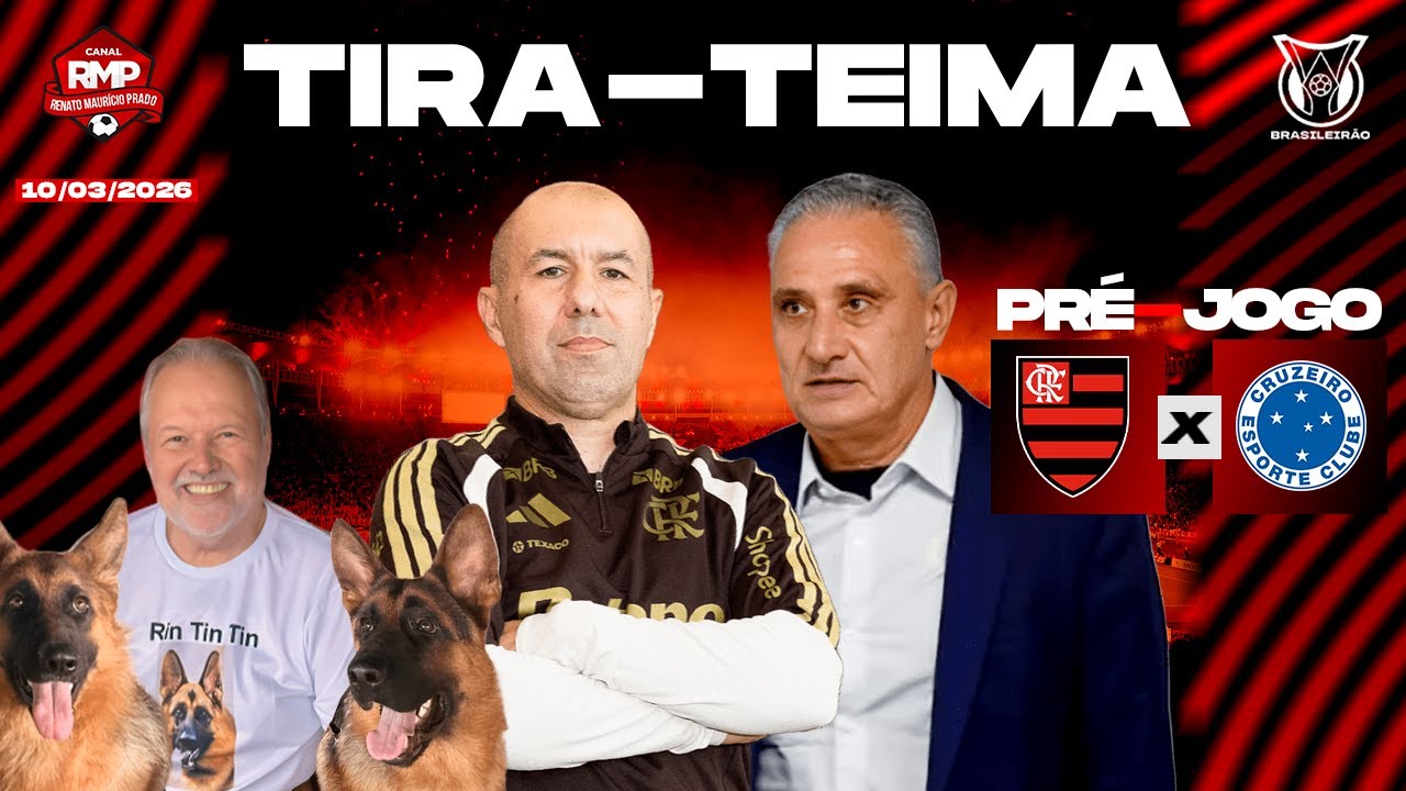 TITE REENCONTRA O FLA E JARDIM O CRUZEIRO