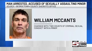 VIDEO: 54-year-old man accused of sexually assaulting a minor in Williamsburg Co.