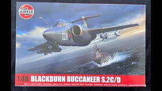 Airfix Blackburn Buccaneer S.2C/D, 1:48 scale in-box browse
