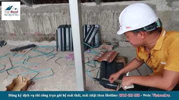 Kết cấu thép tiết diện lớn tận dụng tối đa tầng áp mái như nào? Thi công mái ngói tại Tuyên Quang