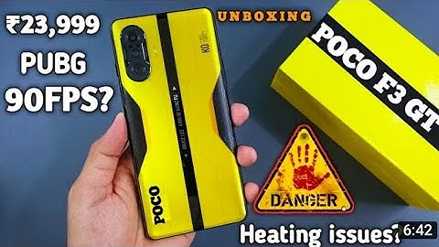 POCO F3 GT Unboxing and Gaming Review || 120hz || Trigger buttons || 64MP || 90FPS || 🔥🔥🔥