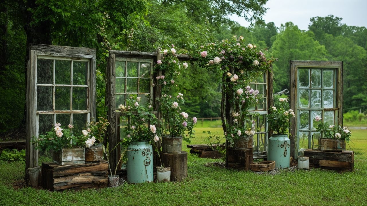 Upcycled Garden Decor Projects for a Charming Vintage Look