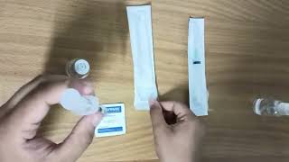 Return Demonstration Wound Care Vial Medication and Back Massage