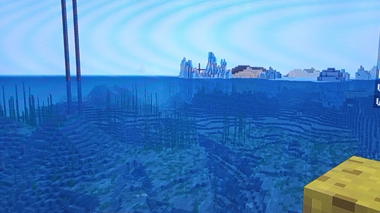 Minecraft Creative mode 7 year world.