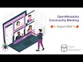 OpenMetadata Community Meeting: August 2025