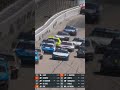 Jeremy Clements has the rear end off the track