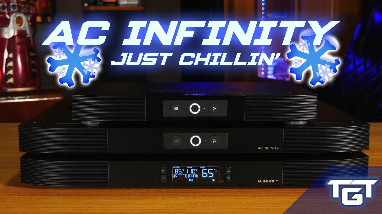 AC Infinity AIRCOM BEST Component Cooling for Home Theater Receivers, Amps, and More - YouTube