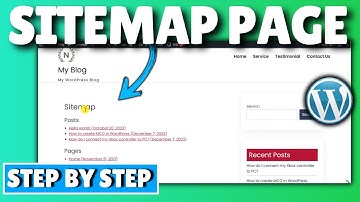 How to Add an HTML Sitemap Page in WordPress (Full Guide)