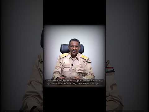 عاجل الرئيس محمد حمدان دقلو موسى خطاب اليوم 2025