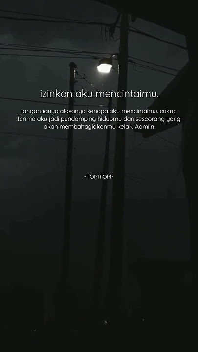 Izinkan Aku Mencintaimu #shorts #ceritamalam #musikalisasipuisi