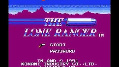 The Lone Ranger (NES) Music - First Person Area 01