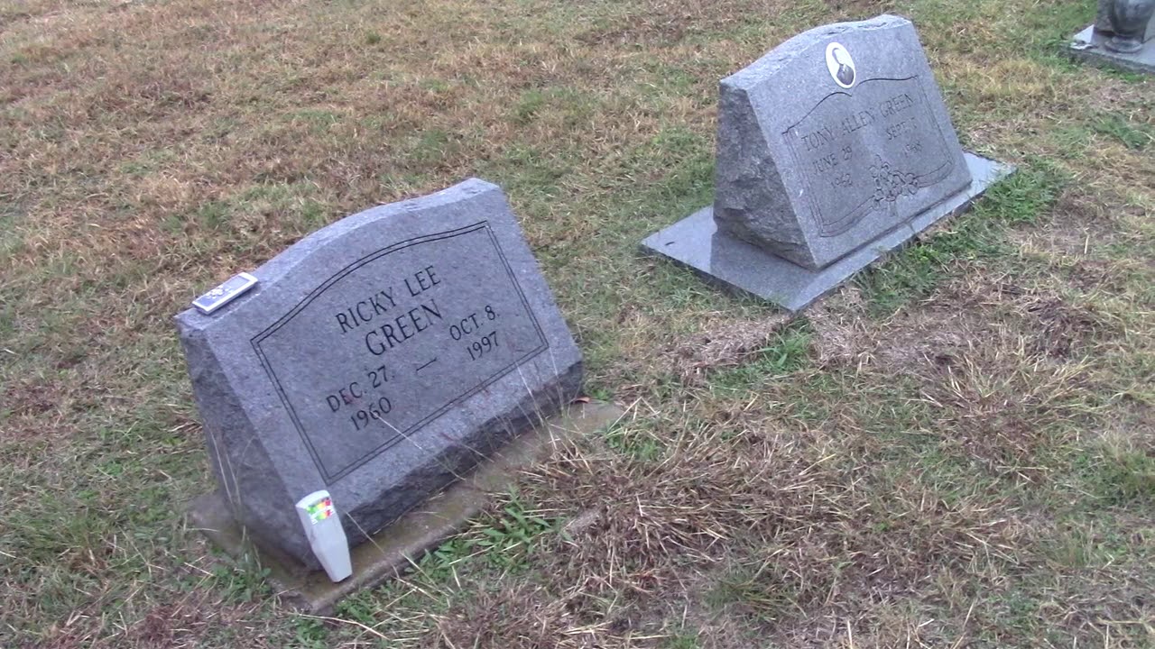 Investigation at Ricky Lee Green Gravesite - YouTube