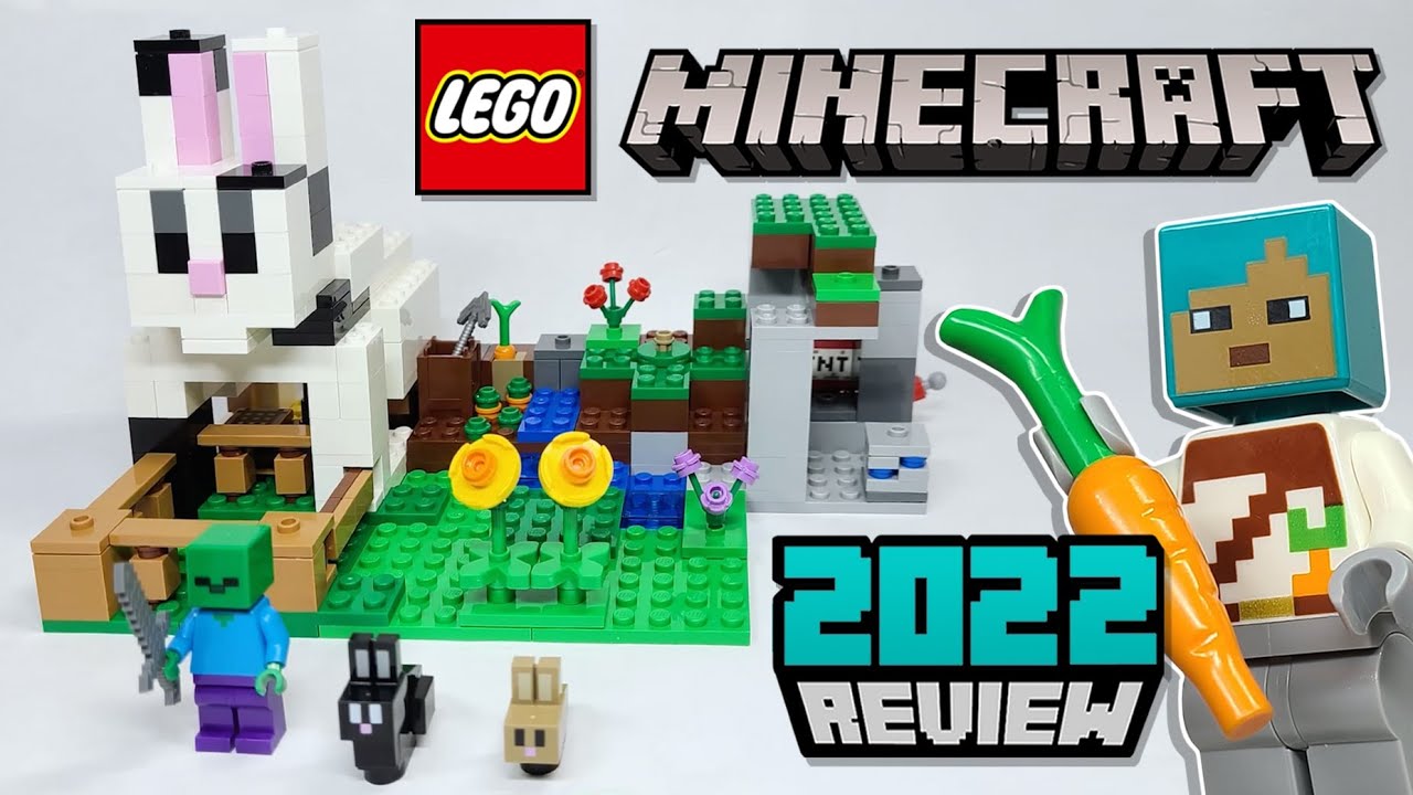 Bi Revision snorkel LEGO Minecraft the Rabbit Ranch (21181) - 2022 Set Review - YouTube