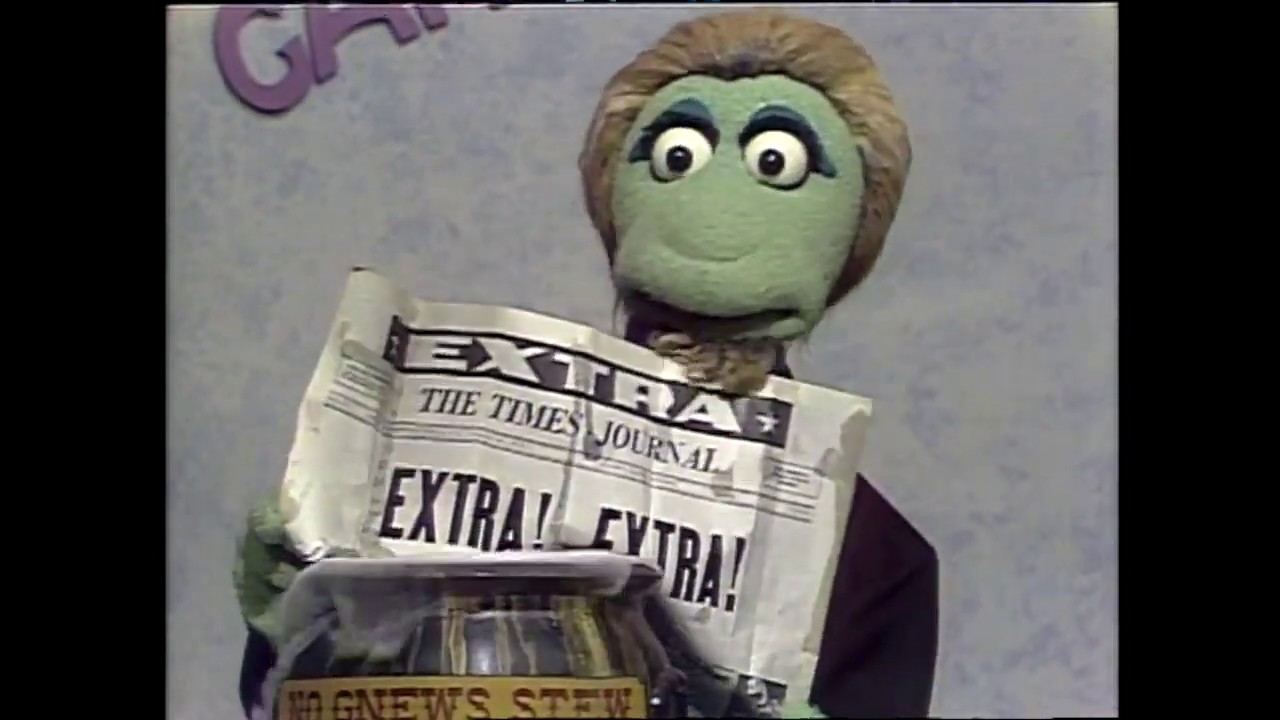 Gary Gnu No Gnews Show from TGSC episode 74 The Great Space Coaster