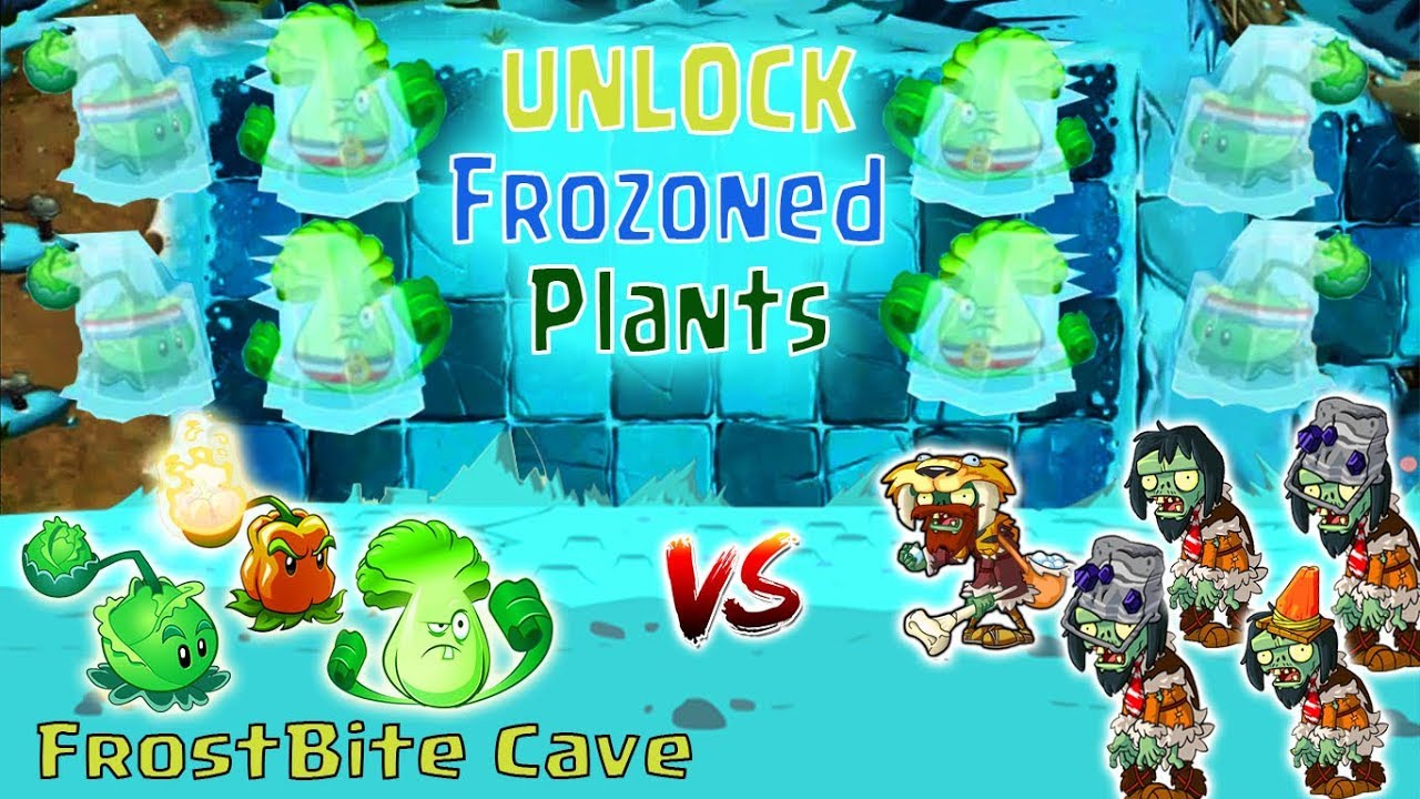Iced Cabbage Pepper Pult Unlocks Iced Cabbage Pult and Bonk Choy || Frostbite Caves ...
