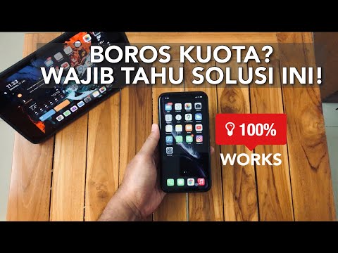 TIPS HEMAT KUOTA & HEMAT BATTERY UNTUK IPHONE dan IPAD!