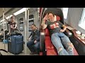 Viajando en tren ECONÓMICO vs PRIMERA CLASE