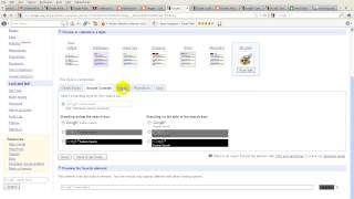 Google CSE Settings