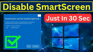 ✔️ How to Disabled Smartscreen Windows 11 App Has Been Blocked as a Potentially Unwanted App