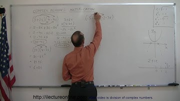2.Algebra   Multiplying Complex & Numbers Imaginary Numbers!   (2 of 3)