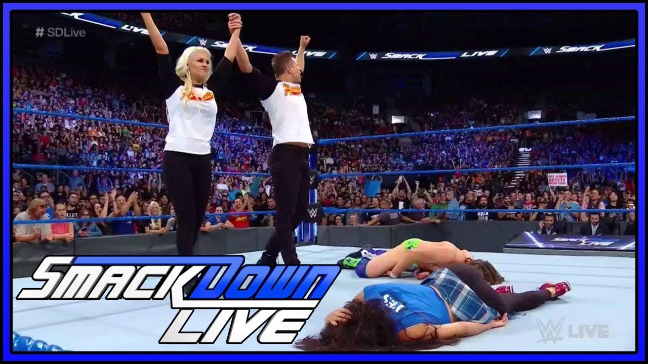 wwe top 10 2018 The Miz and Maryse attack Daniel Bryan and Brie Bella |Smackdown Live 8/28/18| Reaction