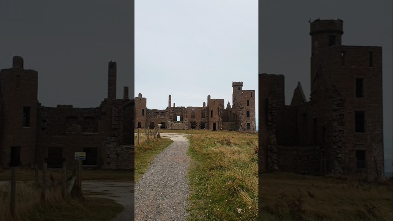 Mysterious Slains Castle by the Sea | Haunted Beauty of Scotland 🏰🌊 