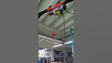 Electric Hoist 800kg. #machine #ช่างกลโรงงาน #diy #mold