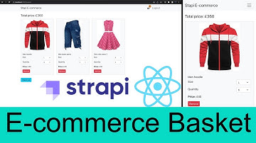 Create E-commerce Basket Using React.js & Strapi Step By Step For Beginners and Mid level