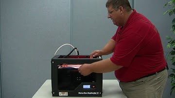 Using the MakerBot Replicator 2 3D Printer