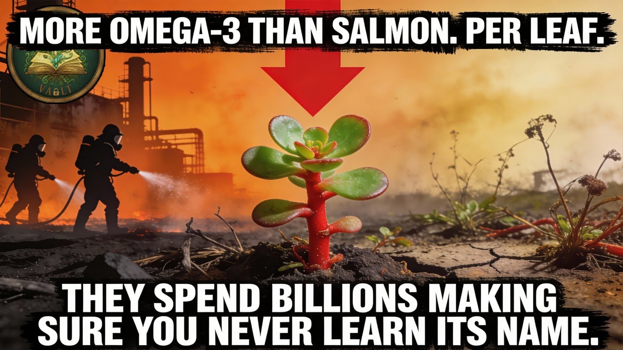 More Omega-3 Than Salmon Per Leaf. Why Is the World's Most Nutritious Plant Classified as a Weed?