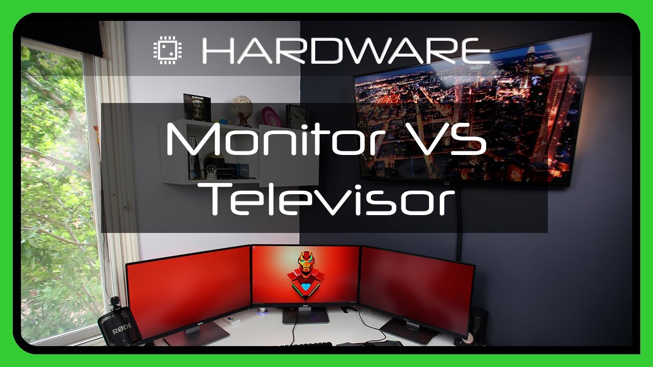 ¿Que es mejor para el Gaming? ¿Un Monitor o un Televisor TV? TV vs